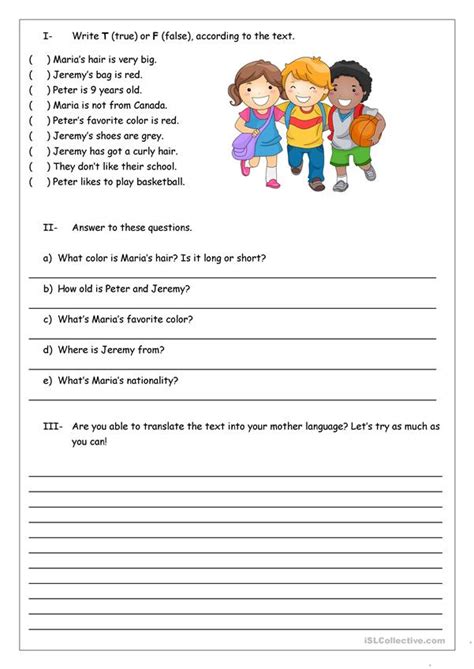 Free Reading Comprehension Strategies Worksheets Reading