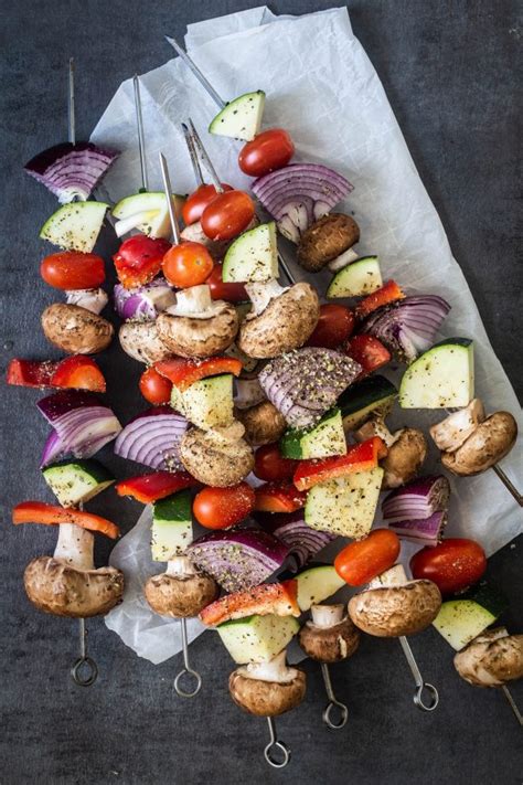 Grilled Vegetables Skewers Eat Good 4 Life