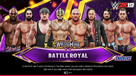 Wwe K Man Battle Royal Entrances Gameplay Feat Rey Mysterio