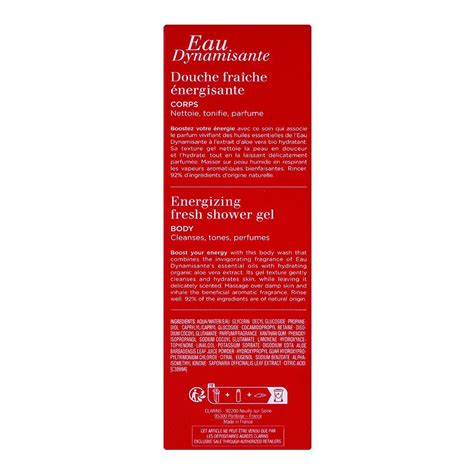 Purchase Clarins Eau Dynamisante Energizing Fresh Shower Gel 200ml