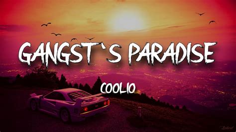 Coolio Gangstas Paradise Lyrics Ft Lv Youtube