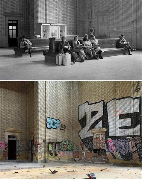 20 Fascinating Pics Taken Then Versus Now Feels Gallery EBaum S World