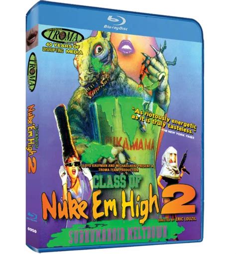 Class Of Nuke Em High Subhumanoid Meltdown Blu Ray Review High Def