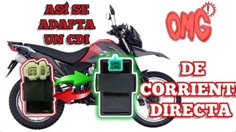 Como Hacer La Adaptacion De CDI De Corriente Directa En Moto Con