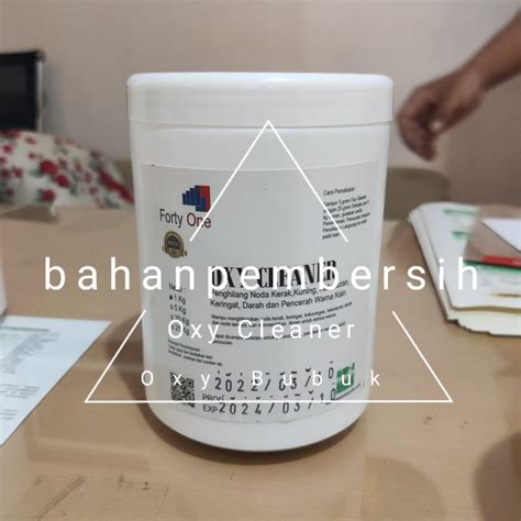 Oxy Bubuk 1 Kg Oxy Booster Oxy Cleaner Oxy Destainer Forty One Kleen R