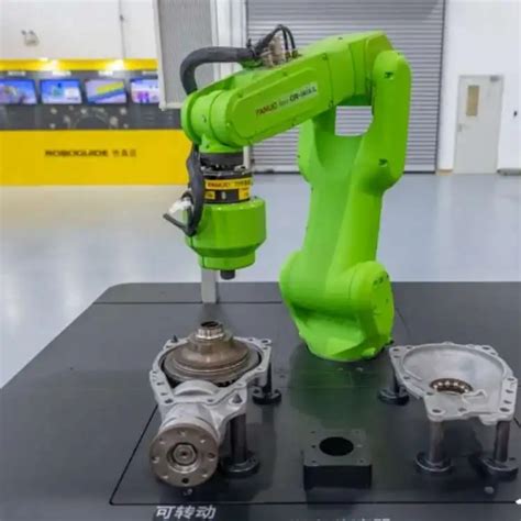 6 Axis Robot Arm Fanuc Crx 20ial With Cngbs Tightening Machine For