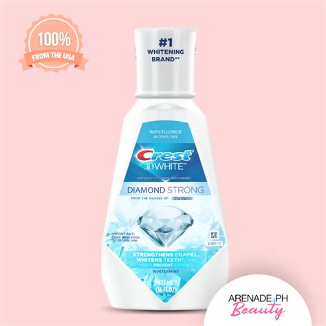 Crest D White Diamond Strong Mouthwash Oz Ml Lazada Ph