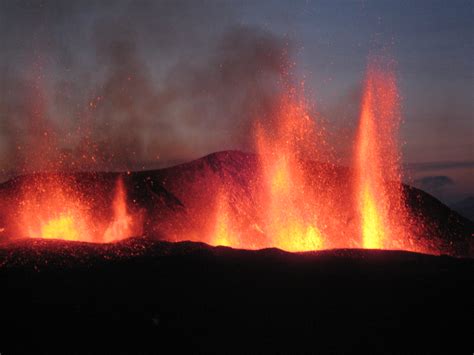 Volcanic Eruption In Iceland Reykjanes In Geldingadalur Valley