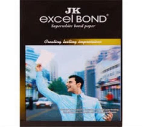 A4 Size Paper JK Excel Bond Paper 80 GSM A4 White 100 Sheets In