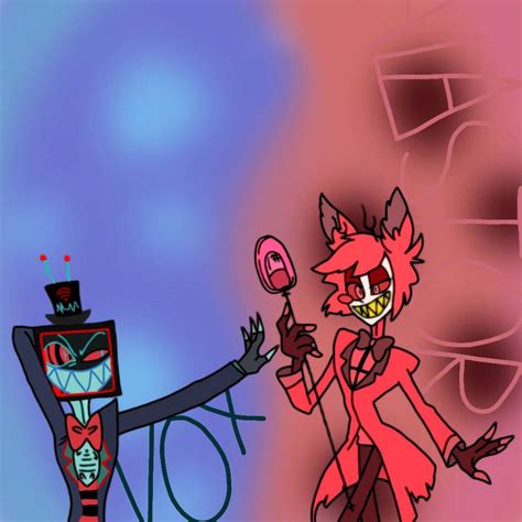 Vox and Alastor by IcyyCat02 on DeviantArt