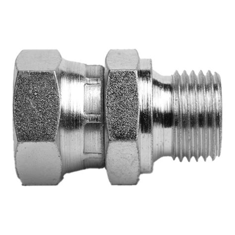 Din Bsp Male X Din Female Swivel Adaptors Hydraulic Fittings Brennan Industries