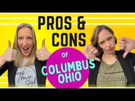 Live In Columbus Ohio But Before You Do Listen To These Pros Cons