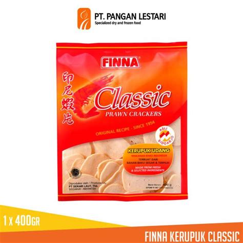 Jual Finna Kerupuk Udang Classic Gr Shopee Indonesia