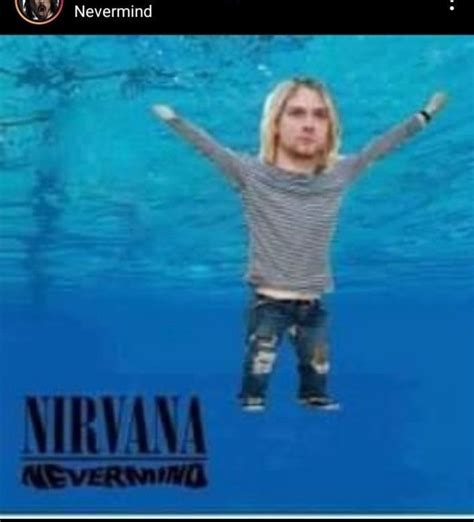 Band Humor Band Memes Rock Poster Nirvana Kurt Cobain Smells Like Teen Spirit Really Funny