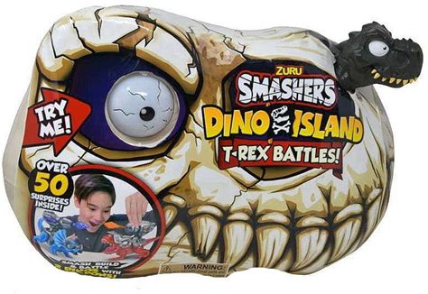 Smashers Series Dino Island Black Mystery Pack Over Surprises X