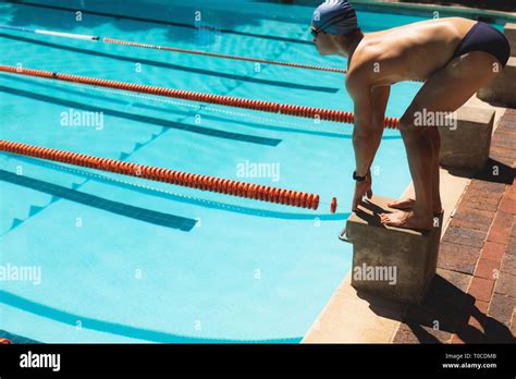 Starting Block Swimming Pool Hi Res Stock Photography And Images Alamy