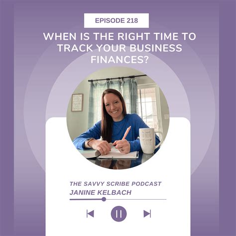 218 When Is The Right Time To Track Your Business Finances Savvy