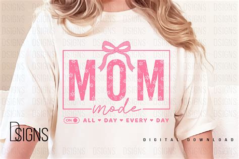 Mom Mode Coquette Mothers Day Vintage Graphic By Dsigns Creative Fabrica