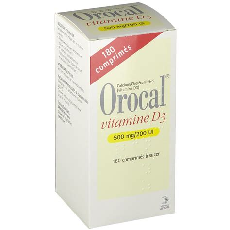 Orocal Vitamine D Pc S Redcare Pharmacie