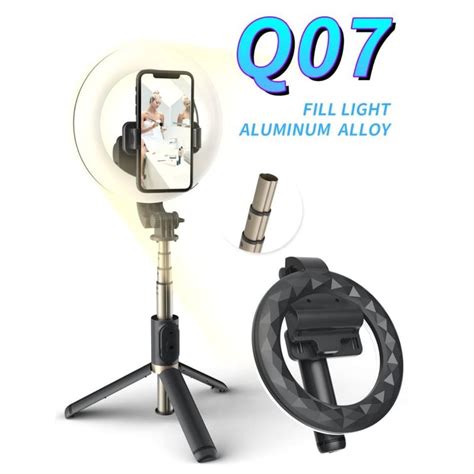 Palo Selfie Stick Bluetooth Solumatica Aluminio Tripode Aro De Luz