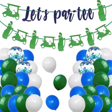 Amazon Golf Birthday Party Decor Set Golf Themed Banner Garland