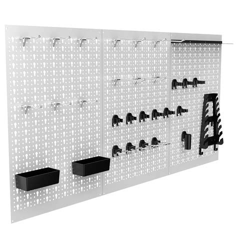 Pegboard Smith 47 235in 45pcs Metal Pegboard Storage Kit For
