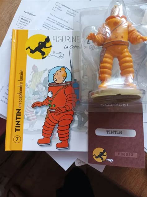 Figurine Tintin La Collection Officielle N Cosmonaute Livret