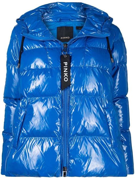 Buy Pinko High Shine Puffer Jacket At 54 Off Editorialist