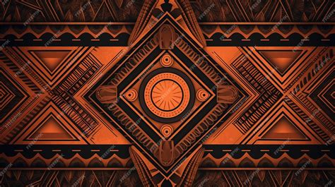 Premium AI Image | African Ethnic pattern