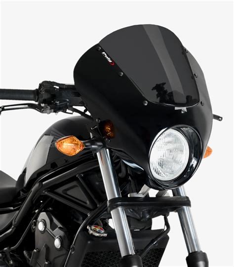 Honda CMX 500 Rebel Puig Dark Night Dark Smoked Semi Fairing 21100F