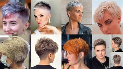 Coolest Feminine Undercut Pixie Cuts For Women S Youtube