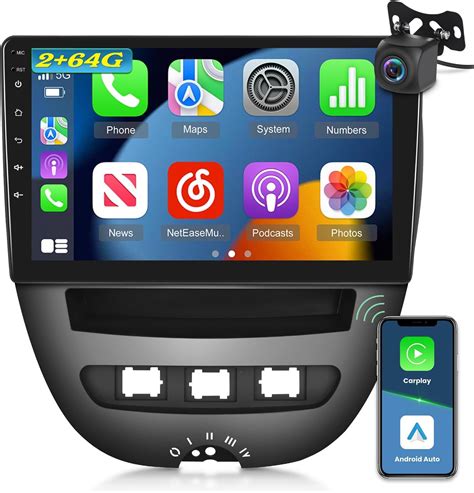 2G 32G Car Radio For Toyota RAV4 2007 2012 9 Inch Android 11 Touch