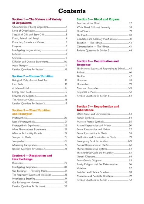 New Grade Edexcel International Gcse Biology Revision Guide With