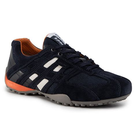 P Buty Geox U Snake K U K C Navy Eobuwie Pl