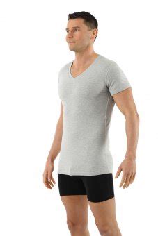 Albert Kreuz Maillot De Corps Pour Homme Manches Courtes Avec Col V