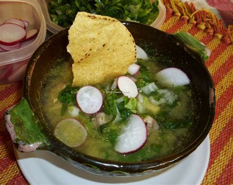 Gusta Usted Delicioso Pozole Verde Receta De Guerrero Gusta Usted