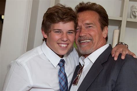 Arnold Schwarzenegger celebrates son Christopher's graduation