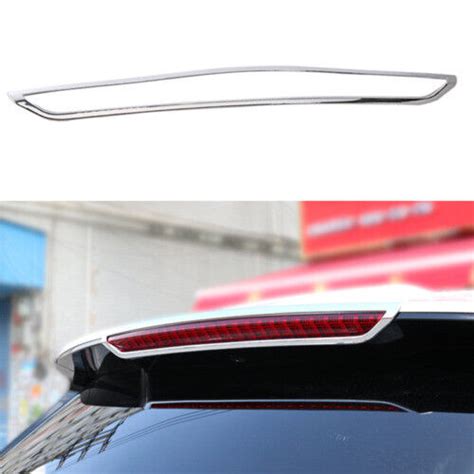 Fit For Lincoln Mkx 2015 2018 Chrome Abs Tail High Brake Light Cover