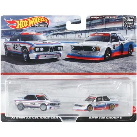 Hot Wheels HW PREMIUM PACK ASST DASH J BMW Group BMW CSL Race Car