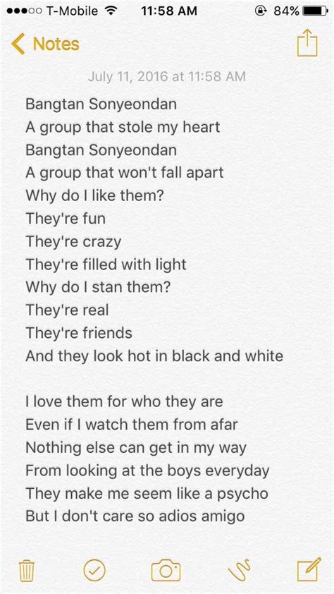 Bts Poem Made While Still In Bed Armys Amino