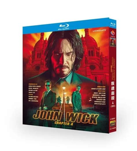 2023 DRAMA JOHN Wick Chapter 4 Season 4 Blu Ray Free Region English