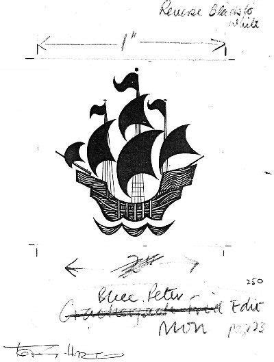 Blue Peter Logo by Tony Hart.