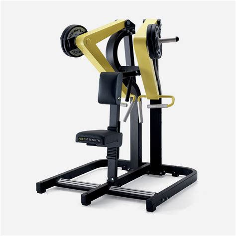 Professional Low Row Machine Chest And Back Technogym Pure United States