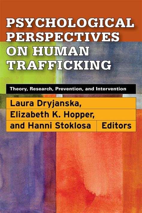 Psychological Perspectives On Human Trafficking 9781433838705