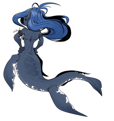 Magical Liopleurodon Girl By Ultrablue19 On Newgrounds