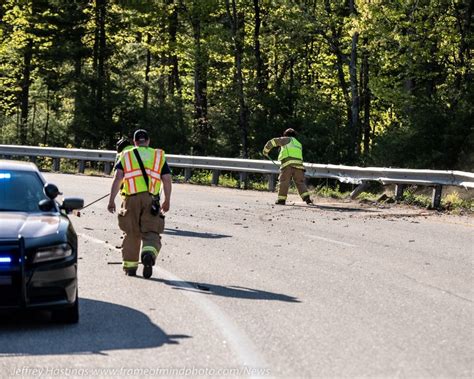 Vehicle Crashes Into Guardrail And Careens Down Embankment In Bedford Bedford Nh Patch