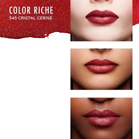 L Or Al Paris Color Riche Satin Lipstick Cristal Cerise Red