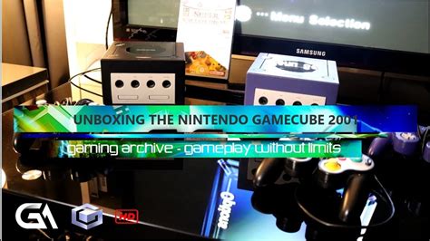 Unboxing Nintendo Gamecube Console After Years In The Attic Purple