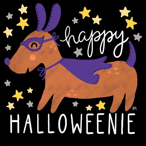 Happy Halloweenie Ruth Miller Creative