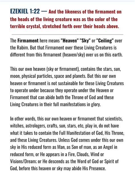 The Heaven Above This Heaven Another Firmament Above This Firmament